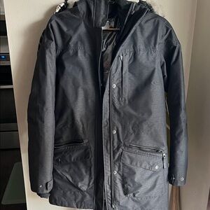 Columbia Women’s Carson Pass Interchange Charcoal Winter Jacket